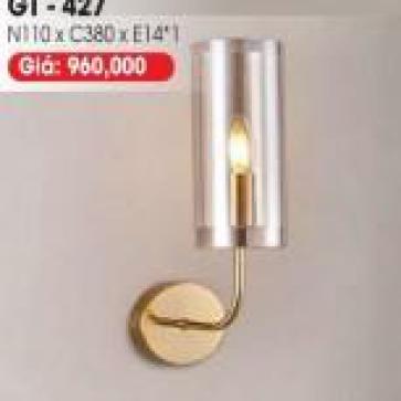 LH - GT.427: Đèn vách thân xi vàng