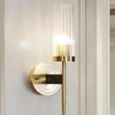 LH - GT.447: Đèn vách thân xi vàng