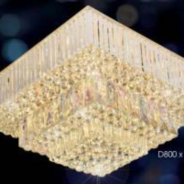 LH - MO - 1145-20: Áp trần Phale - KT:   ❒ 800mm *H420mm - Đèn LED đổi 3 màu + Đèn chân E14 ( tính riêng)