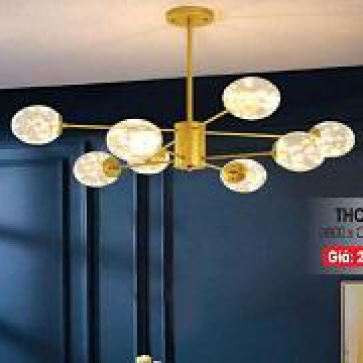 LH - THCN 262: Đèn chùm bi LED 12 bóng, KT: Ø950mm*H600mm
