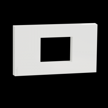 M3T02MCB_WE: Mặt cho MCB 2 cực