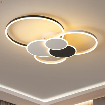 MO - 9064:  Đèn áp trần LED - KT: Ø800mm x H150mm - Đèn LED đổi 3 màu