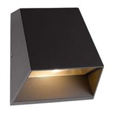 NBL2691S - Đèn gắn tường ngoài trời LED 7W - Màu xám nhạt - Anh sáng vàng - IP54