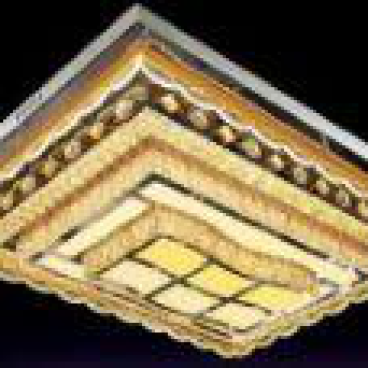 NC 039: Đèn áp trần Phale - KT: L930mm x W730mm x H200mm - Đèn LED đổi 3 màu - Remote