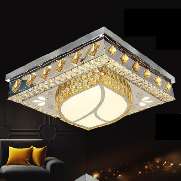 NC 050: Đèn áp trần vuông LED -  KT: ❒600mm x H200mm - Đèn LED đổi màu - Remote