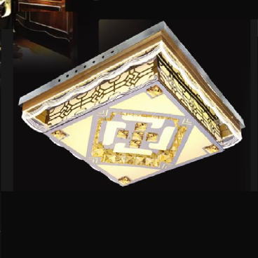 NC 064: Đèn áp trần vuông LED - KT  ❒500mm x H130mm - Đèn LED đổi màu - Remote