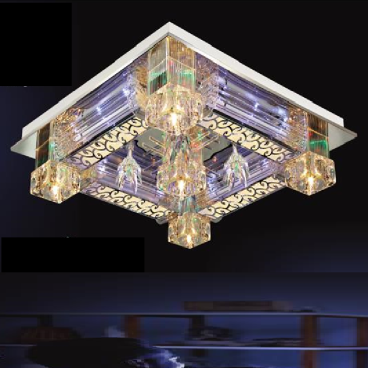 NC 090: Đèn áp trần vuông LED  - KT:  ❒600mm - Đèn LED đổi màu - Remote