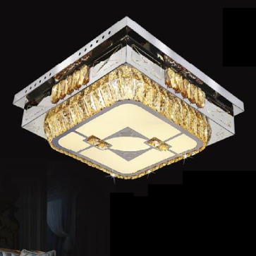NC 228: Đèn áp trần vuông LED - KT:  ❒500mm x H160mm - Đèn LED đổi màu - Remote
