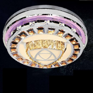 NC 234: Đèn áp trần LED - KT: Ø600mm x H160mm - Đèn LED đổi 3 màu - Remote