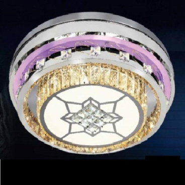 NC 237: Đèn áp trần LED - KT: Ø600mm x H160mm - Đèn LED đổi 3 màu - Remote