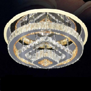 NC 308: Đèn áp trần LED - KT: Ø600mm x H210mm - Đèn LED đổi 3 màu - Remote