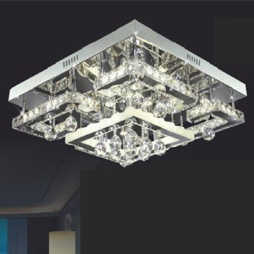 NC 80117B: Đèn áp trần vuông LED  - KT: ❒600mm x H250mm - Đèn LED đổi màu - Remote