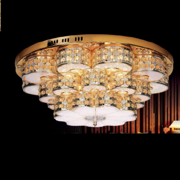 NC 8025A: Đèn áp trần Phale - KT: Ø600mm x H250mm - Bóng đèn chân E14 x 4 bóng