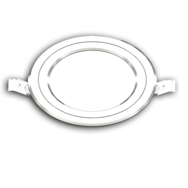 NDL096S90: Đèn LED âm trần viền bạc 9W - KT: Ø112mm x H35mm - Lổ khoét: Ø90mm - Ánh sáng trắng