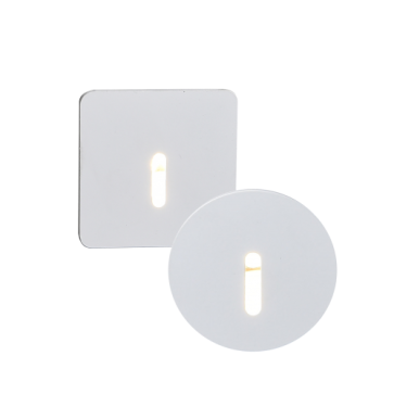 NESO-3W: ĐÈN ÂM BẬC CẦU THANG TRÒN/VUÔNG LED 3W - ÁNH SÁNG VÀNG 