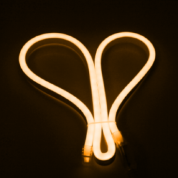 NEV02 - LED dây NEON ánh sáng màu vàng đồng - DUHAL