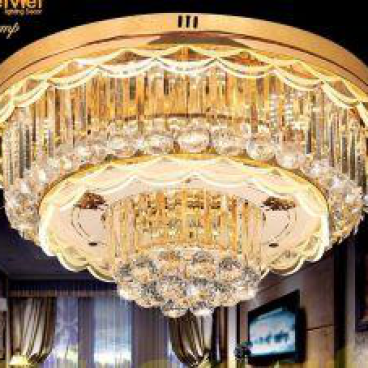 NC 9156B: Đèn áp trần Phale, 84 hạt Phale -  KT: Ø800mm x H300mm - Đèn LED đổi 3 màu - Remote