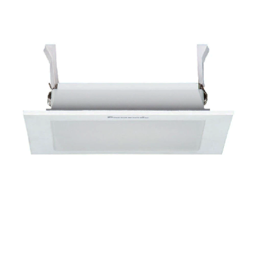 NNP71255: Đèn LED gắn âm trần vuông 6W - KT: 120mm x 120mm x H30mm - Lổ khoét: 100mm x 100mm - Ánh sáng trắng 6500K