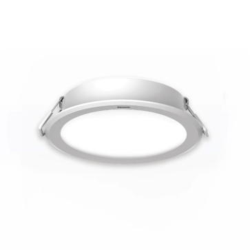 NNV70036WE1A: Đèn LED gắn âm trần 9W - KT: Ø129mm x H32mm - lổ khoét: Ø110mm - Ánh sáng vàng 3000K