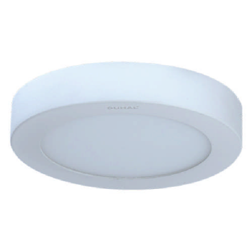 KDGC518: Đèn LED gắn nổi 18W - KT:  Ø225mm × H40mm - Ánh sáng trắng/vàng
