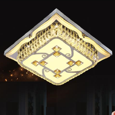 NV - NC 062: Đèn áp trần vuông LED - KT:  ❒500mm x H100mm - Đèn LED đổi màu - Remote