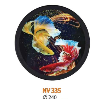 NV 335: Đèn gắn tường LED - KT: Ø240mm - Đèn LED 24W