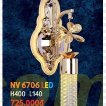 NV - 6706: Vách LED  ÁS  đổi 3 màu  - KT: L140*H400mm