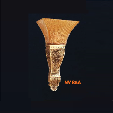 NV 86A: Đèn gắn tường 1 bóng - KT: L200mm x W100mm x H380mm - Đèn chân E14 x 1  bóng