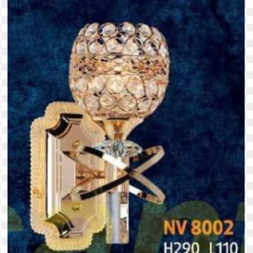 NV 8002: Đèn  vách LED + bóng E27*1 bóng - KT: L110*H290mm