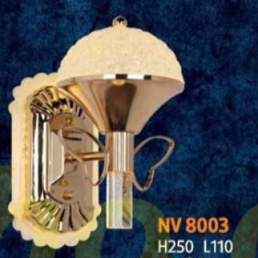 NV 8003: Đèn  vách LED24 W đổi 3 màu - KT: L110*H250mm