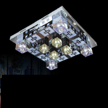 NC 6023A:  Đèn áp trần LED - KT: 500mm x 500mm x H150 - Đèn LED đổi  3 màu - Remote