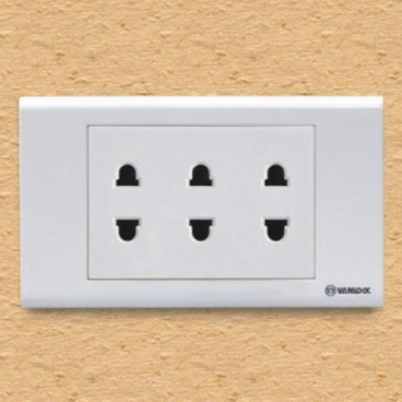 Ổ cắm ba 2 chấu_S18U3 SINO