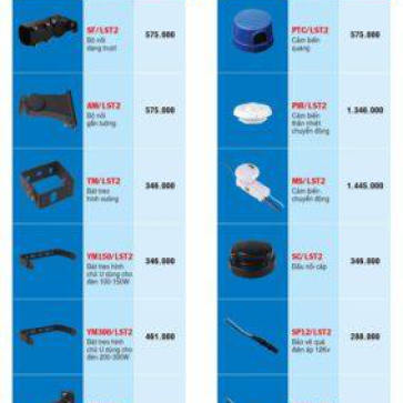 Phụ kiện dành cho đèn đường LED Series LST2 - MPE