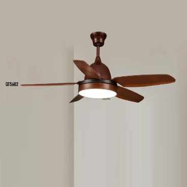 QT5602: Quạt trần có đèn 5 cánh thẳng