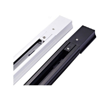 RAIL - 2-10-W88/B88: Thanh ray gắn đèn rọi màu trắng/màu đen - KT: 1000mm/thanh