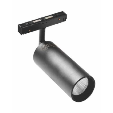 RNC - 22: Đèn rọi ray Nam châm LED COB 18W - KT: Ø58mm x H145mm -1 chế độ ánh sáng (trắng /vàng)