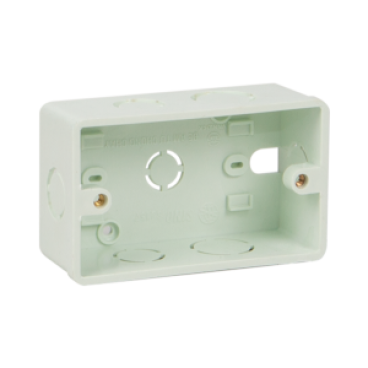 S2157: Đế âm đơn chống cháy dùng cho mặt chữ nhật (Sino)