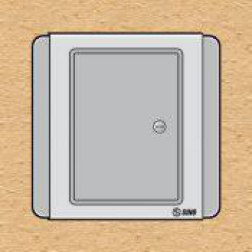 S66DG1- Contac đơn 1 chiều phím lớn có dạ quang 10A