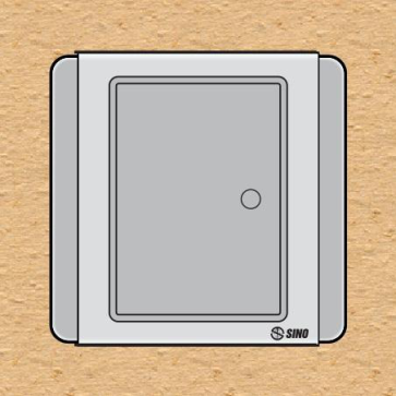 S66DG1A- Contac đơn 1 chiều phím lớn 10A