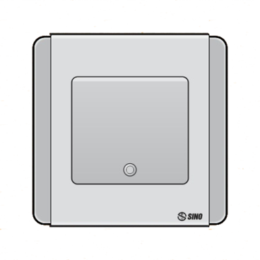 S66DGM1 - contac đơn 2 chiều phím lớn có dạ quang 10A