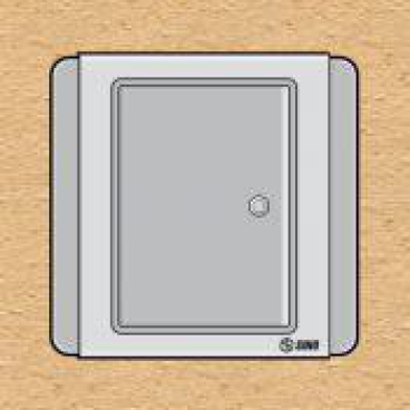 S66DGN1- Contac đơn 1 chiều phím lớn có đèn LED xanh 10A