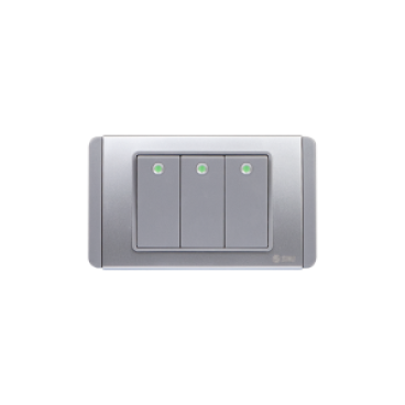 S68DGM3 - Contac ba 2 chiều phím lớn có dạ quang 10A