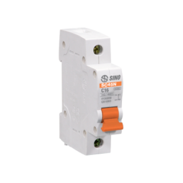 SC45N/C1063: CB 1P, 63A, 4.5kA,  230VAC