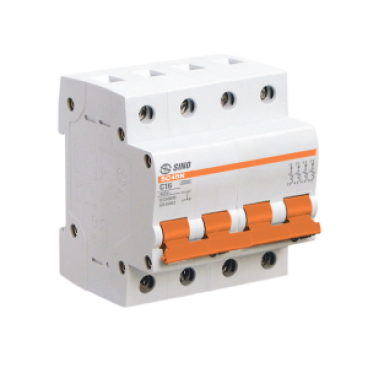 SC45N/C4016: CB 4P ( 4 cực) 16A, 4.5kA,  400VAC