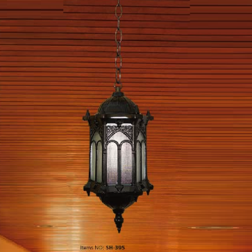 SH - 395: Đèn thả đơn - KT: Ø220mm x H800mm - Bóng đèn E27 x 1 bóng