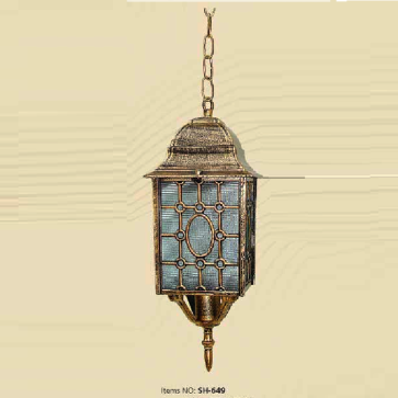 SH - 649: Đèn thả đơn - KT: 140mm x 140mm x H800mm - Bóng đèn E27 x 1 bóng