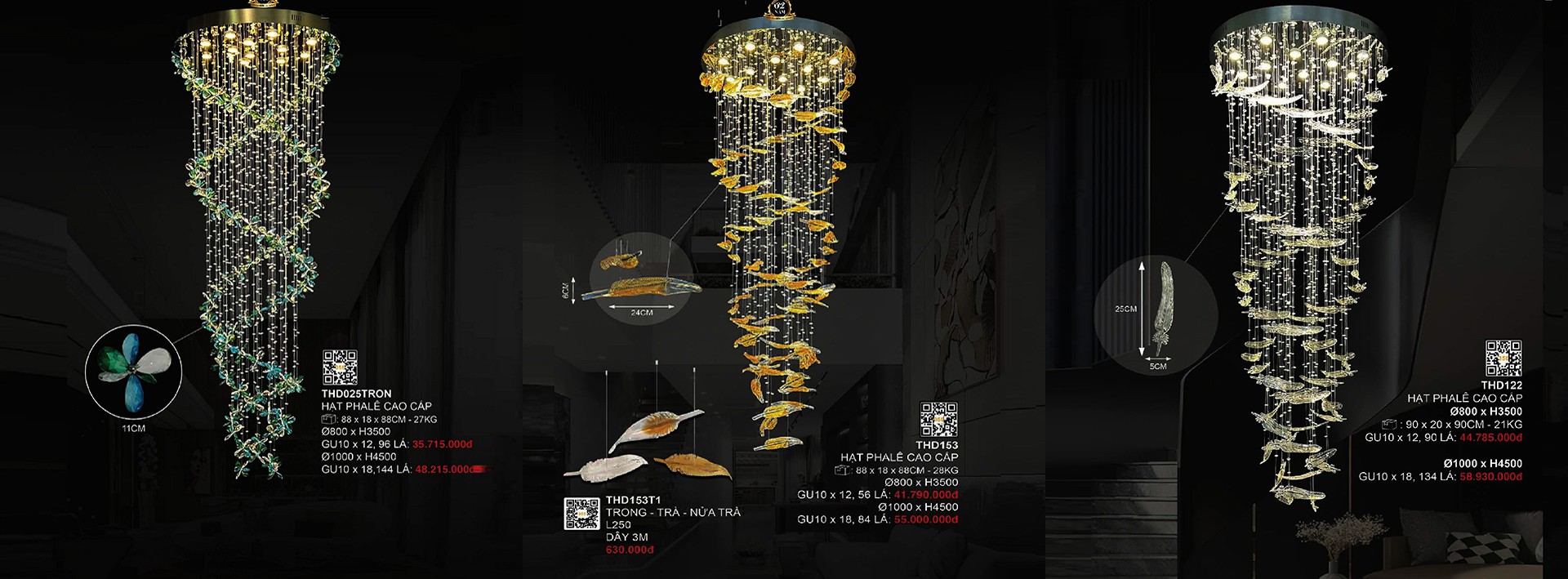 Đèn trần trang trí