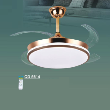 SN - QD 5614: Quạt trần đèn cánh xếp