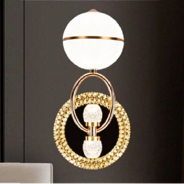 SN - V 8262: Đèn vách LED - KT: Ø150mm x H320mm - Đèn LED 20W ánh sáng vàng