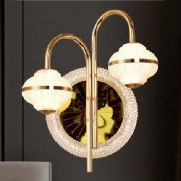 SN - V 8264/2: Đèn vách  LED  đôi - KT: Ø200mm x H270mm - Đèn LED 28W ánh sáng vàng